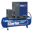 Clarke CXR20RD 65.3cfm 500 Litre 20HP Industrial Screw Compressor with Air Receiver & Dryer (400V)