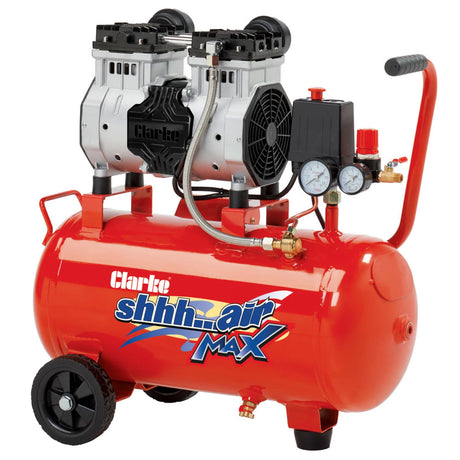 Clarke Compressor 1.5HP 24L 7CFM Shhh Air Max 24/150 Silent
