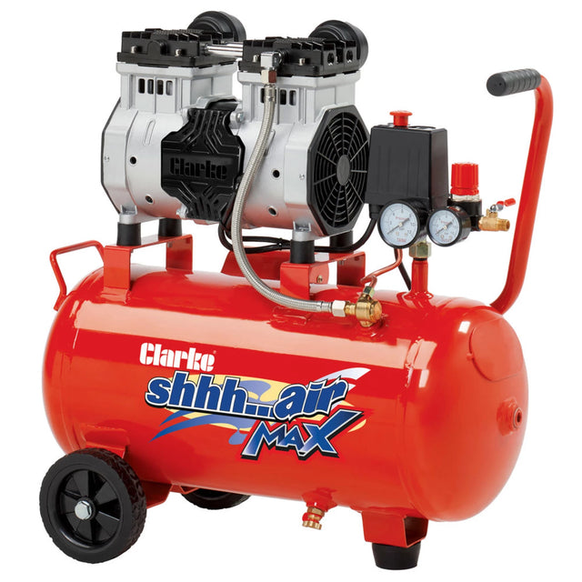 Clarke Compressor 1.5HP 24L 7CFM Shhh Air Max 24/150 Silent