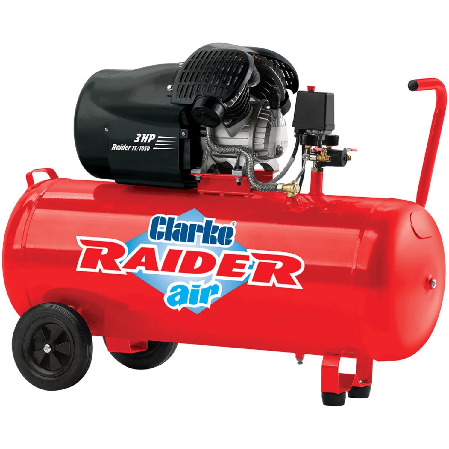 Clarke Compressor 3HP 100L 14.5CFM Raider 15/1050