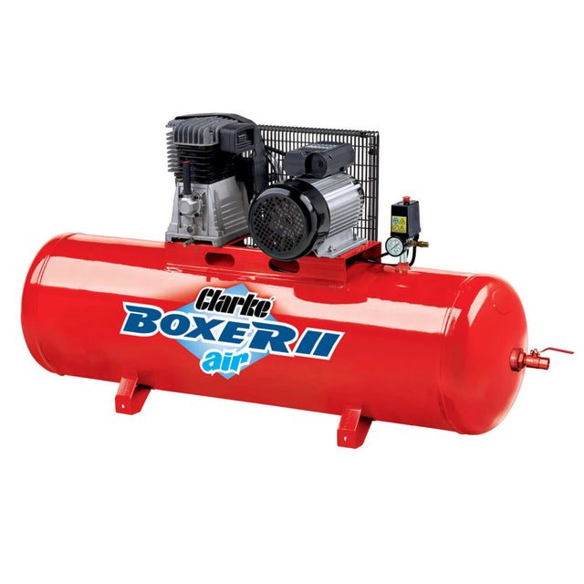Clarke Compressor 4HP 200L 18CFM Boxer Ii 18/150