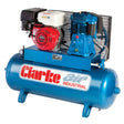 Clarke Compressor 8HP Honda 150L 25CFM Recoil Rope Industrial