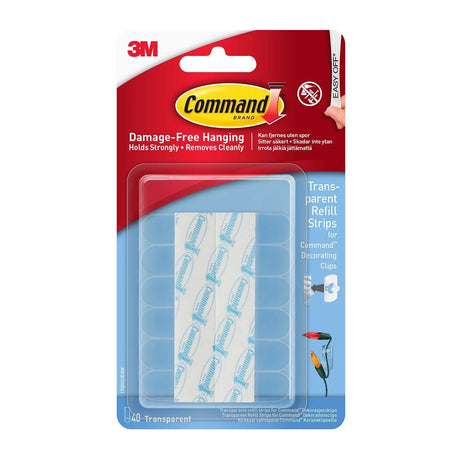 Command 3M Clear Refill Strips
