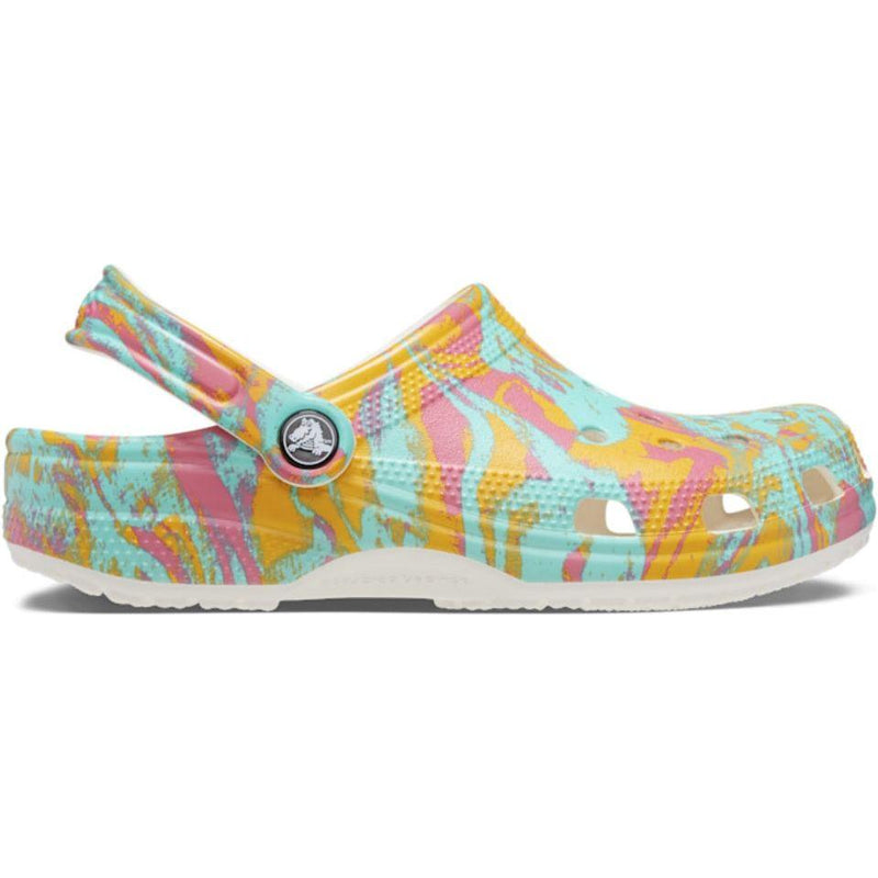 Crocs Classic Island Escape Pink Multi Kids TedJohnsons.ie Ted