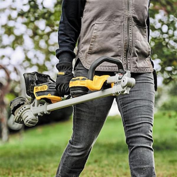 DeWalt 18v XR Brushless String Trimmer, Folding Shaft 1 x 5.0ah Battery