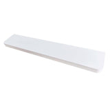 Shelfit Round Corner Floating Shelf | High Gloss White