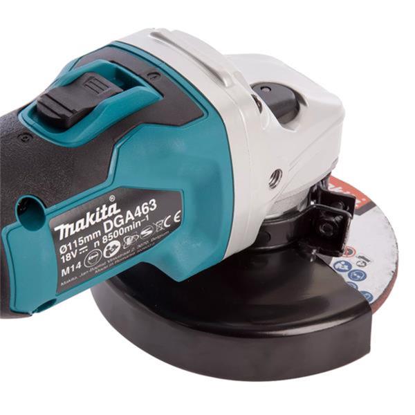 Makita DGA463Z 18V Angle Grinder 115mm Brushless | Bare Unit