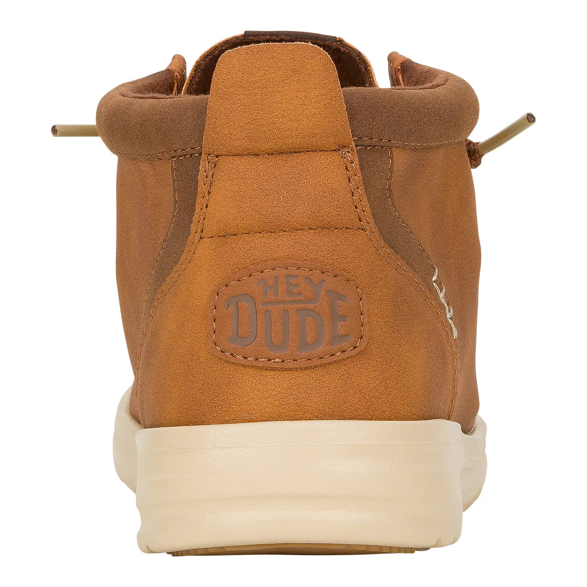 HeyDude Wally Mid GripR Workwear | Cognac/Tan - Men