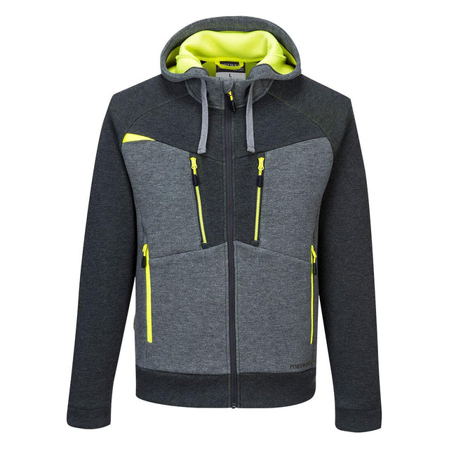 Portwest DX472 Zipped Hoodie Grey