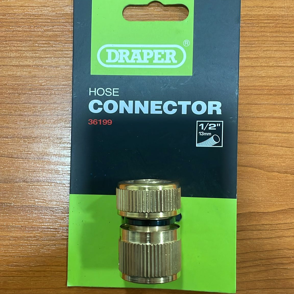 Draper Brass Hose End Connector