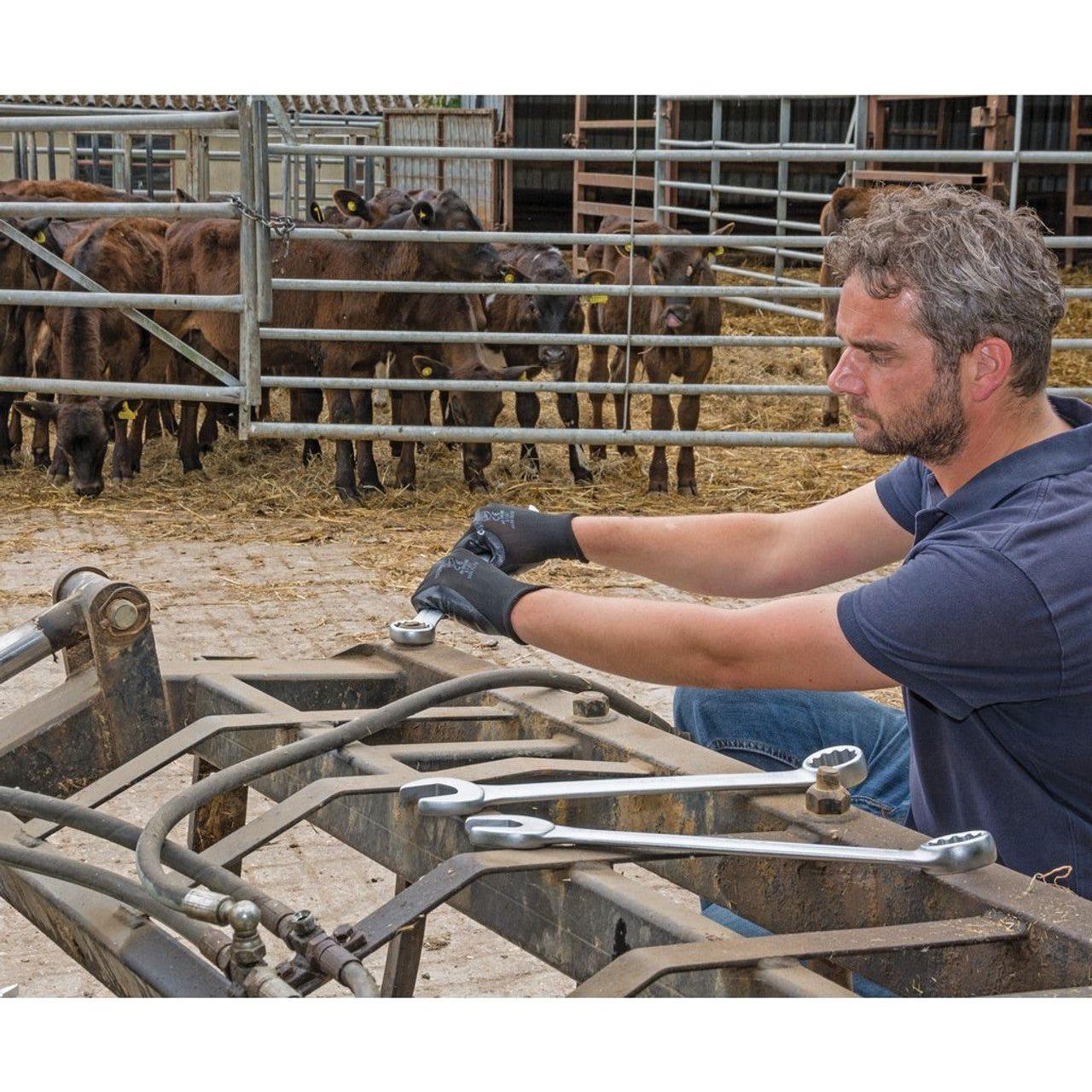 Draper HI-TORQ Metric Combination Spanner Set - 6pc