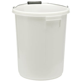 Draper Plasterers Mixing Bucket - 25L | White 