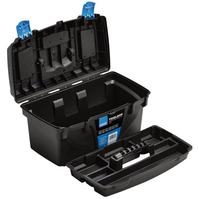 Draper Plastic Toolbox with Tote Tray | 22 inch
