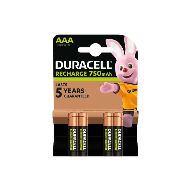Duracell AA Rechargeable Batteries 750mAh | Pack of 4