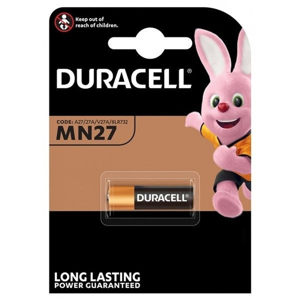Duracell MN27 Alkaline Battery 12V - 18mAh