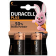 Duracell Plus C Size | Pack of 2