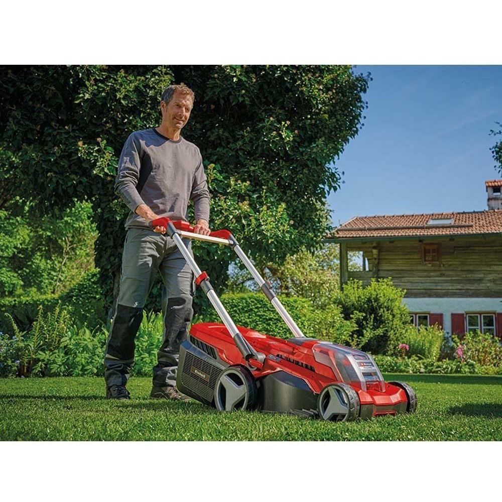 Einhell Power X-Change 36V (2X18V) Cordless 38cm Lawnmower Kit
