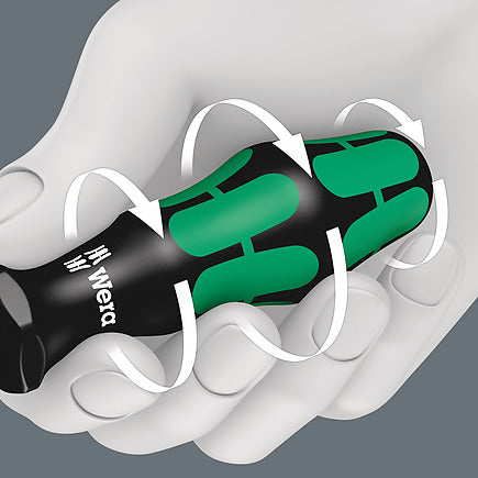 Wera 355 PZ Screwdriver for Pozidriv screws - PZ 1 x 80 mm