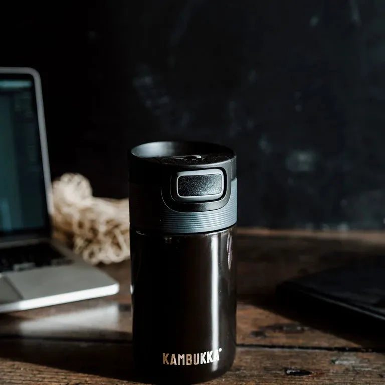 Kambukka Etna Vacuum Flask 300Ml Pitch Black