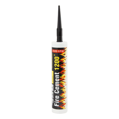 Evo-Stik Fire cement 1200 | Black - 300ml