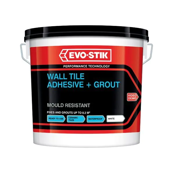 Evo-Stik Mould Resistant Wall Tile Adhesive & Grout 
