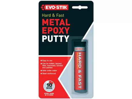 Evo-stik Hard & Fast Metal Epoxy Putty - 50g