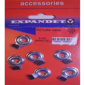 Expandet Picture Hook | Pack of 6