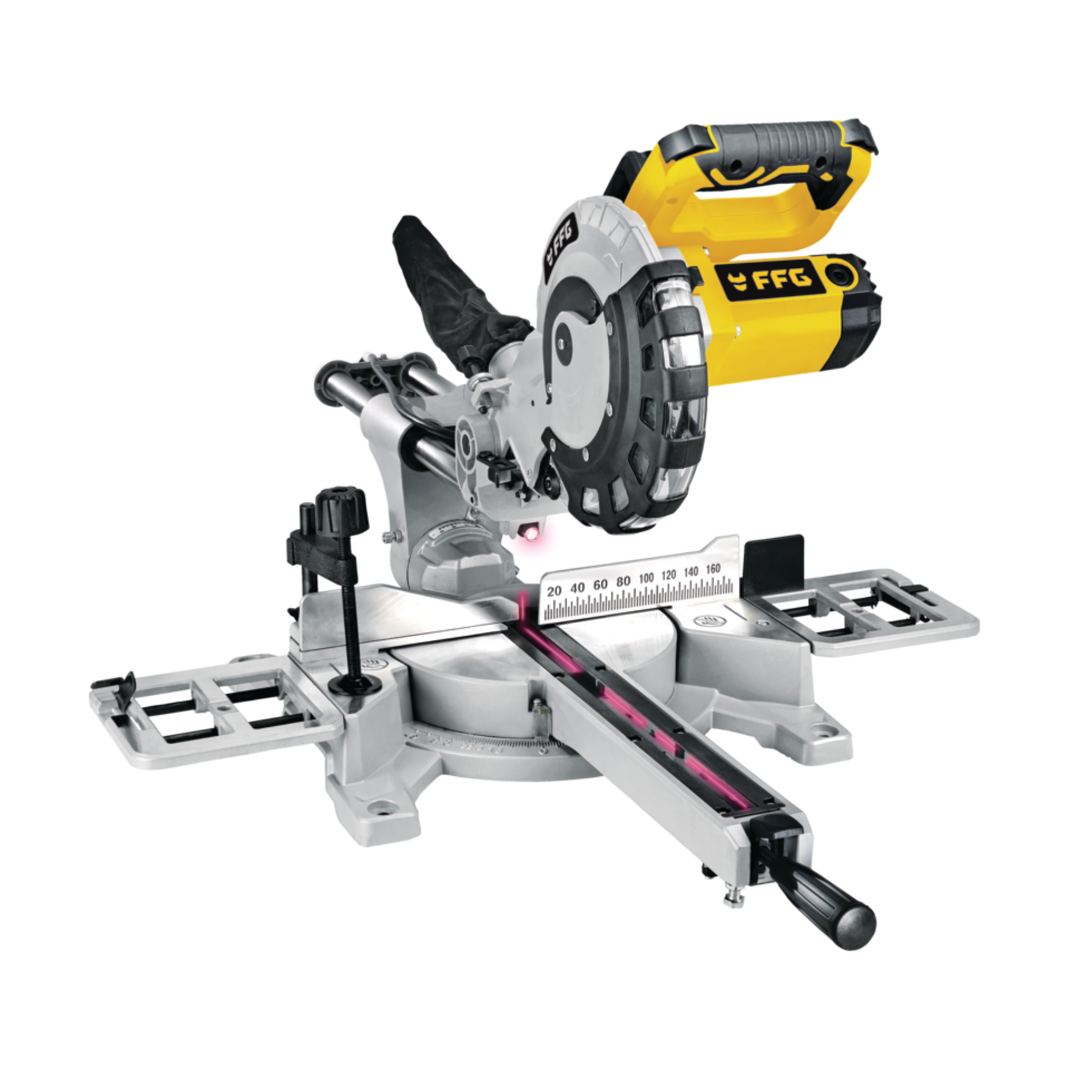 FF Group Sliding Compound Mitre Saw 220V - 1450W
