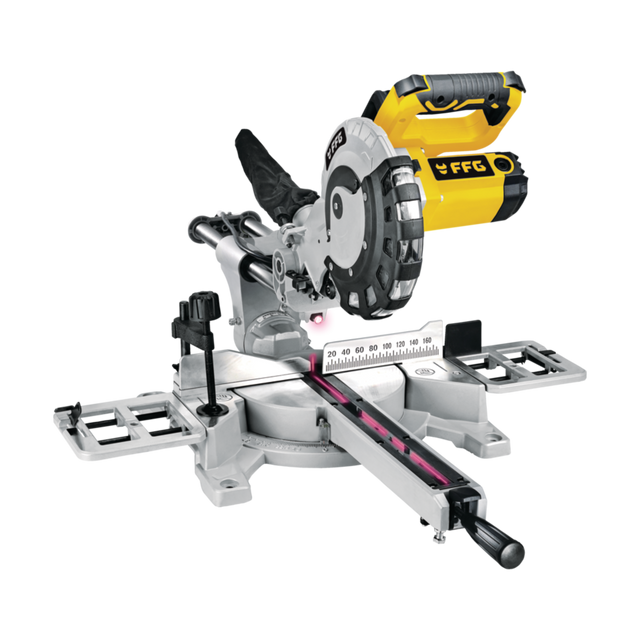 FF Group Sliding Compound Mitre Saw 220V - 1450W