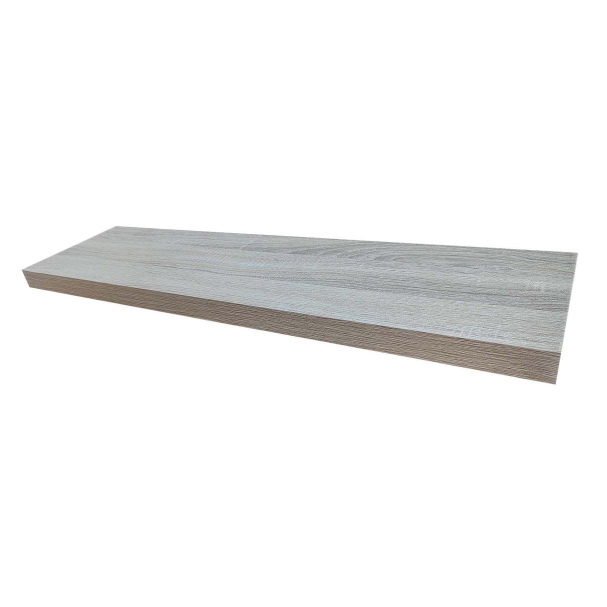 White rectangular planter box on a white background