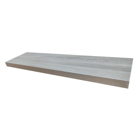 White rectangular planter box on a white background