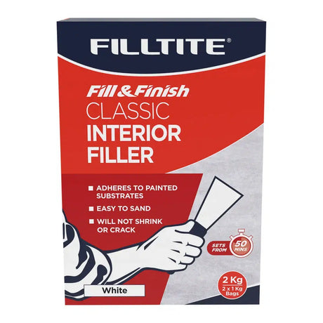 Filltite Fill & Finish Classic Interior Filler 2KG