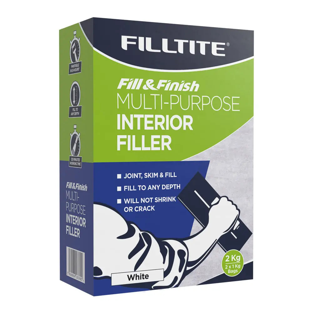 Filltite Fill & Finish Multi Purpose Interior Filler 2kg