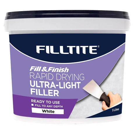 Filltite Fill & Finish Ultra Light Filler 5litre