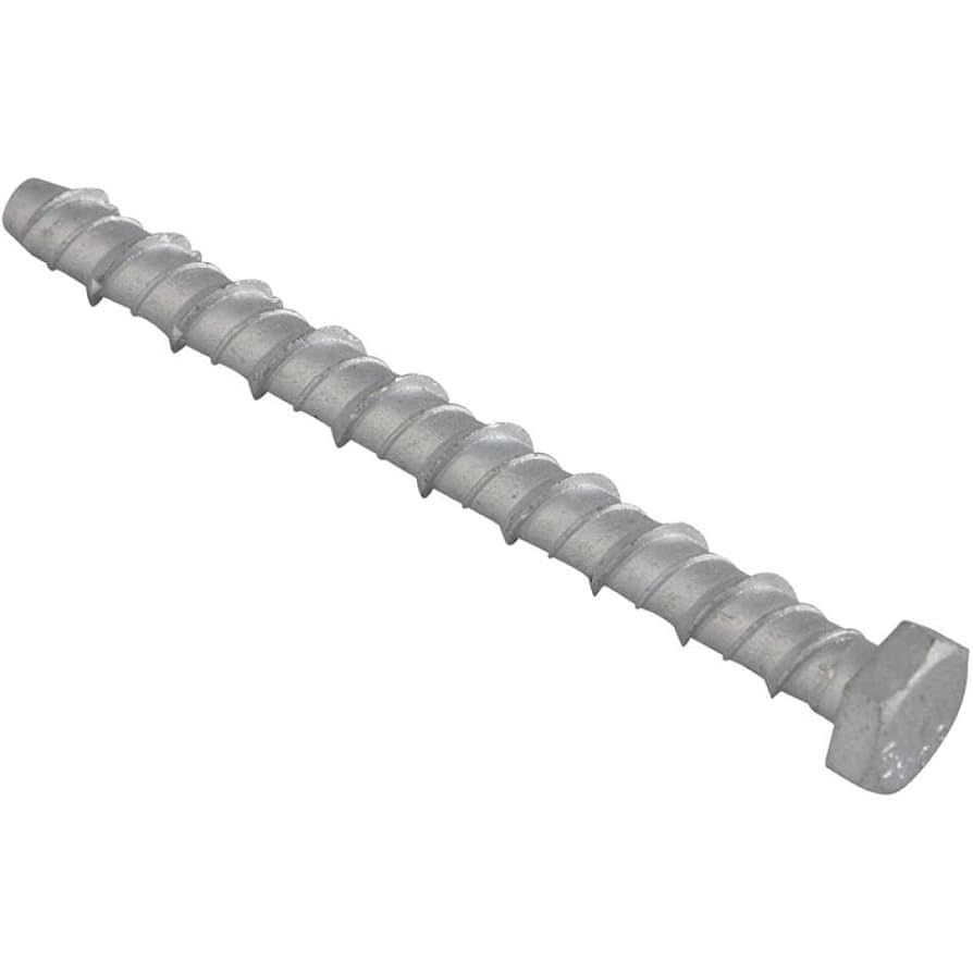 Forgefix Lighting Screw Bolt - 12x75MM (Drill 10mm) | Pack of 10 