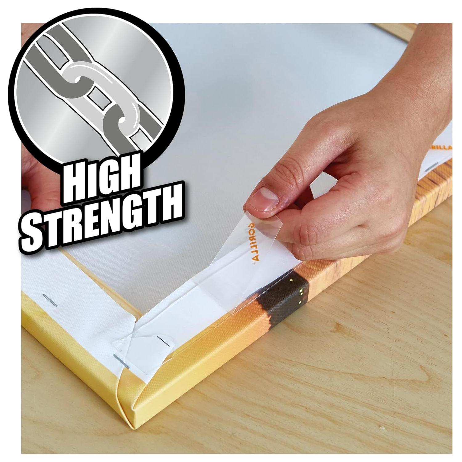 Gorilla Crystal Clear Mounting Tape - 1.5m