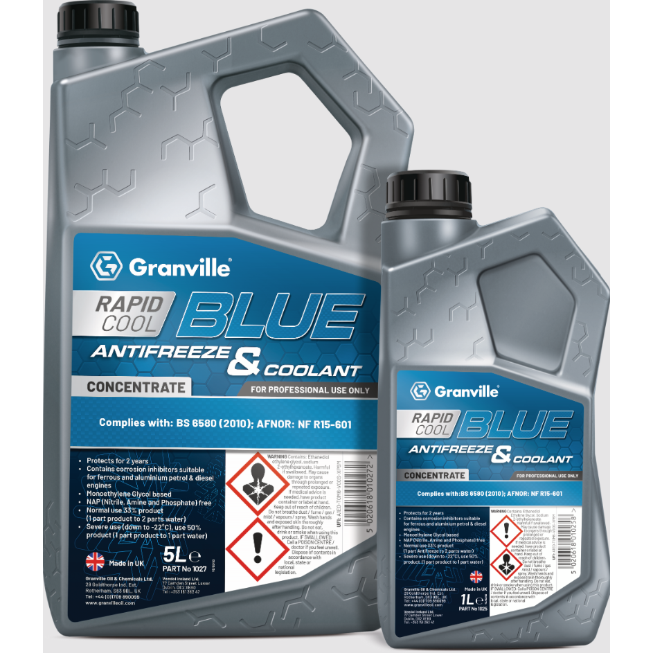 Granville Antifreeze Coolant Blue Concentrate