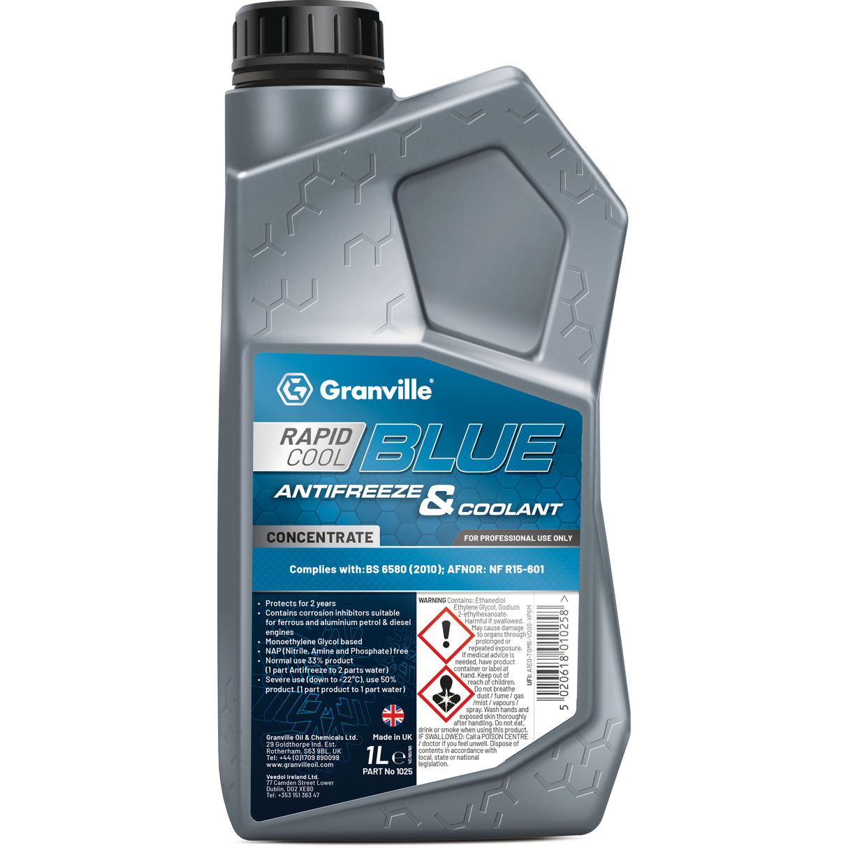 Granville Antifreeze Coolant Blue Concentrate