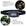 A LEDLENSER waterproof headlamp with a blue faceplate and black adjustable strap, shown on a white background with feature callout text and two circular lifestyle inset photos of a woman wearing the headlamp.
outdoors. Ledlenser HF4R CORE Rechargeable Head Torch