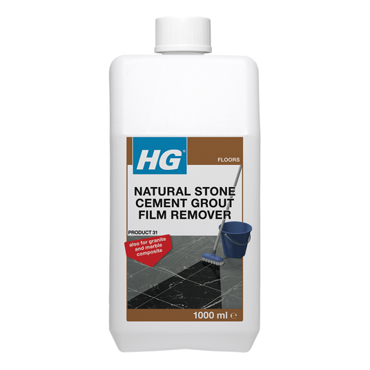 HG Natural Stone Cement Grout Film Remover - 1L