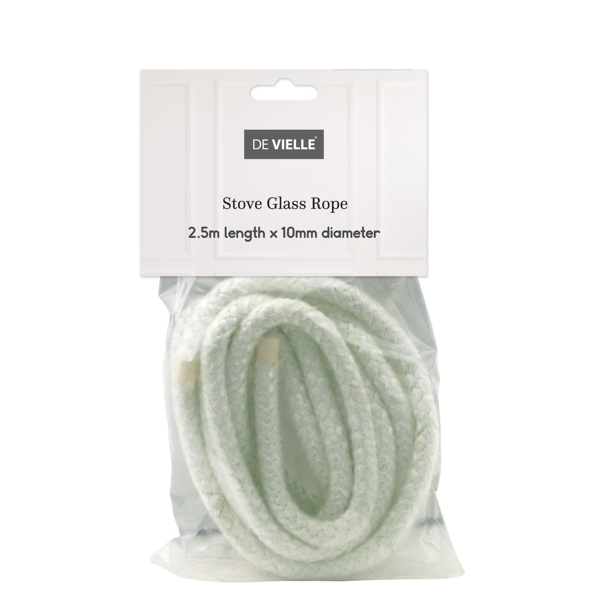 De Vielle Stove Glass Rope | White