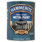 Hammerite Hammered Metal Paint - Black