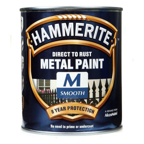 Hammerite Smooth Metal Paint | Medium Base - 750ml