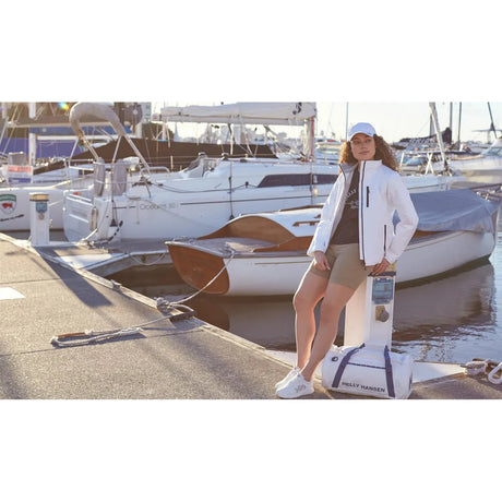 Helly Hansen Ladies Crew Midlayer Jacket White