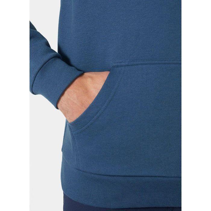 Helly Hansen Classic Logo Hoodie - Deep Steel Blue