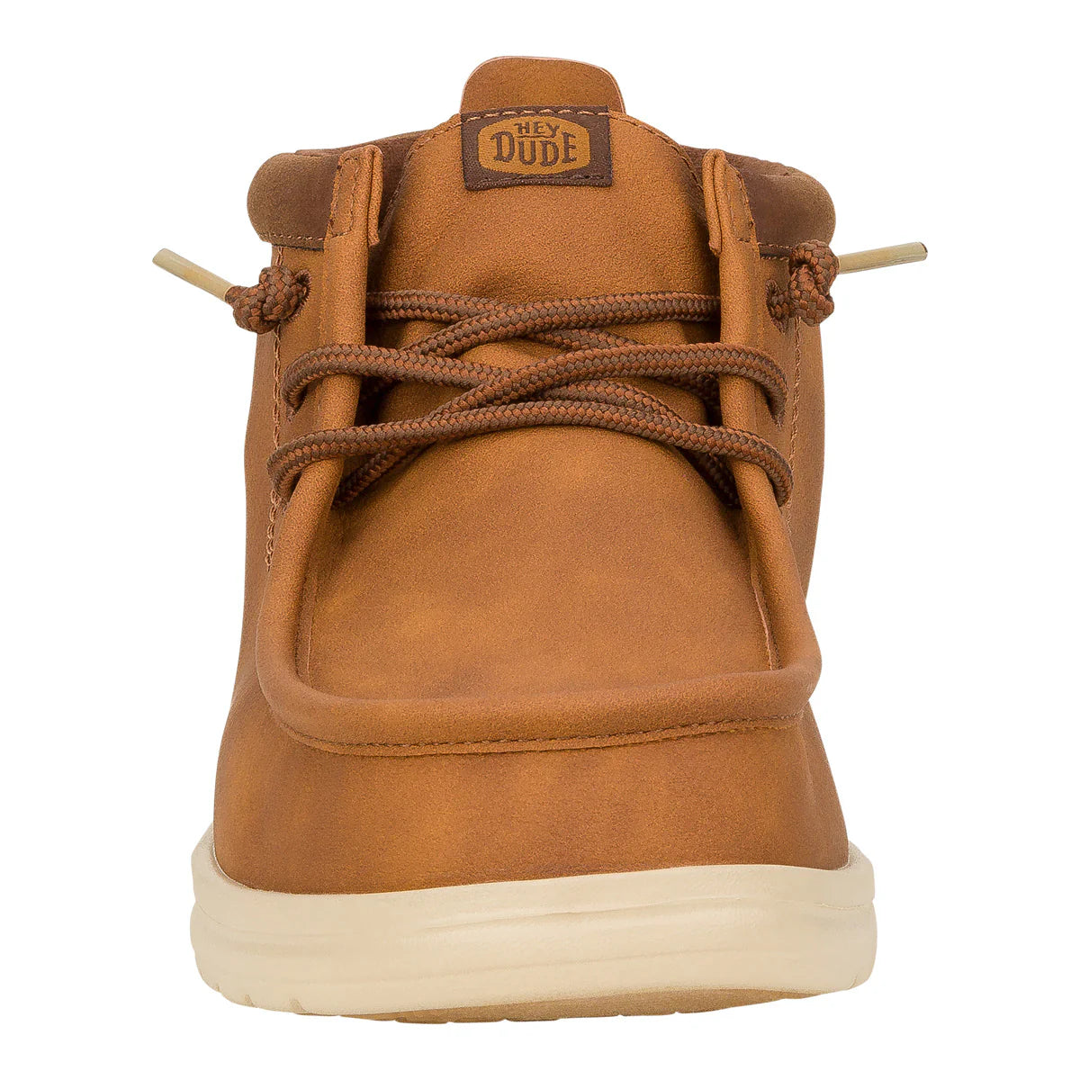 HeyDude Wally Mid GripR Workwear | Cognac/Tan - Men