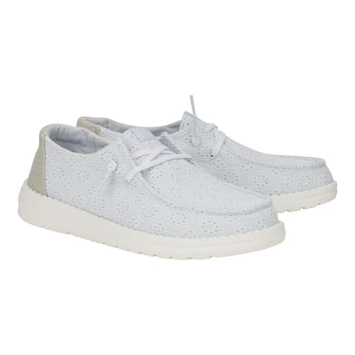 HeyDude Wendy Eyelet Lace Loafer - Women's