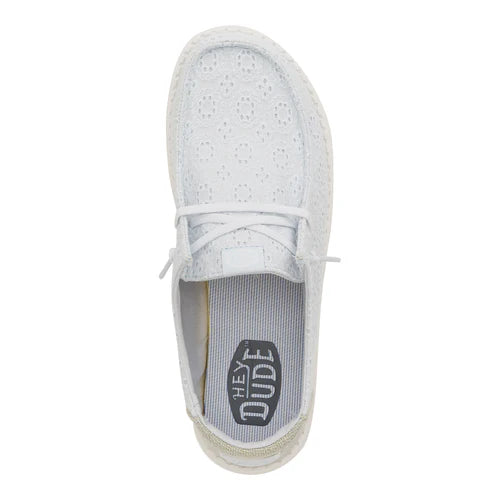 HeyDude Wendy Eyelet Lace Loafer - Women's