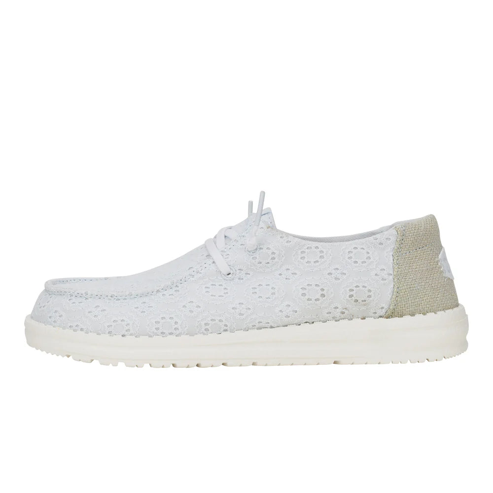 HeyDude Wendy Eyelet Lace Loafer - Women's