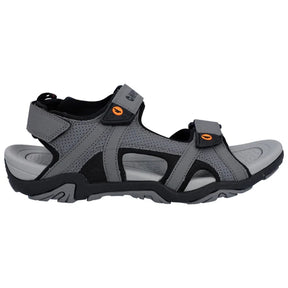 Hi-Tec Mens Crater Walking Sandals Grey